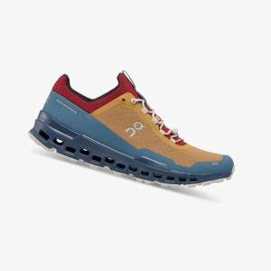 On Cloudultra Marrom Azul Marino | DMC087651